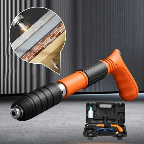 Manual Mini Nail Gun for Cement Wall | Air Nailer Tool