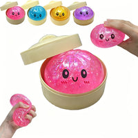 Cute Glitter Squishy Stress Relief Toy – Soft Kawaii Squeeze Ball for Kids & Adults