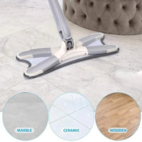 360° Rotating Self Squeeze Flat Mop – Hands-Free Microfiber Floor Cleaning Mop