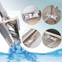 360° Rotating Self Squeeze Flat Mop – Hands-Free Microfiber Floor Cleaning Mop