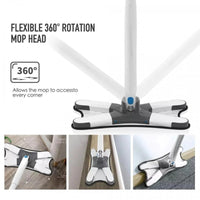 360° Rotating Self Squeeze Flat Mop – Hands-Free Microfiber Floor Cleaning Mop
