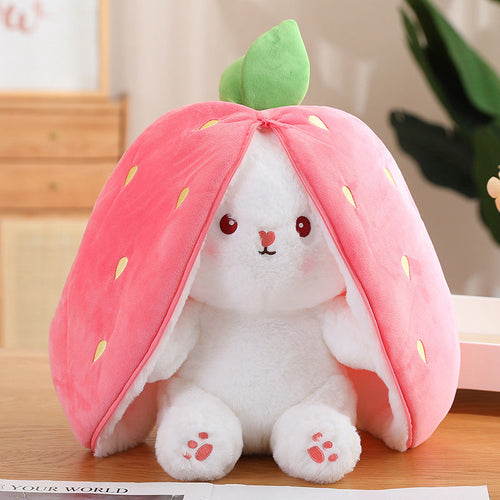 Cute Bunny Plush Toy with Long Ears – Soft Rabbit Stuffed Animal Toy for Kids