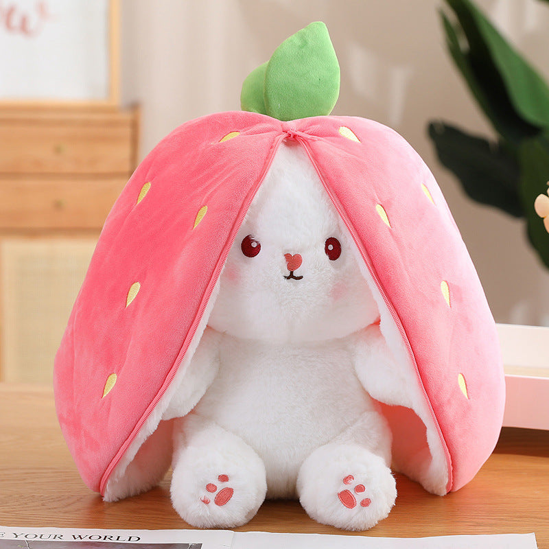 Cute Bunny Plush Toy with Long Ears – Soft Rabbit Stuffed Animal Toy for Kids