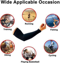 UV Protection Cooling Arm Sleeves for Men & Women