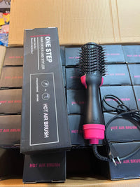 One Step Hot Air Brush Dryer & Straightener