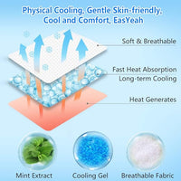 Instant Cooling Gel Fever Patch – Long Lasting Cooling Relief for Kids & Adults