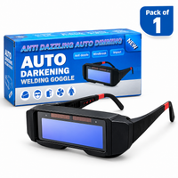 Auto Darkening Welding Goggles with Dual Sensors – Protective Welding Safety Glasses