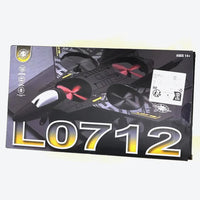 LO712 LED Fighter Jet Drone – 2.4GHz Remote Control Aircraft with Lights & Dual Battery