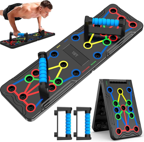 KEEMU 15-in-1 Push Up Board | Home Workout Equipment