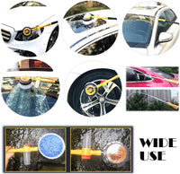 Auto Rotate 360° Car Wash Mop | Soft Microfiber with Soap Dispenser | Extendable Handle Cleaning Brush