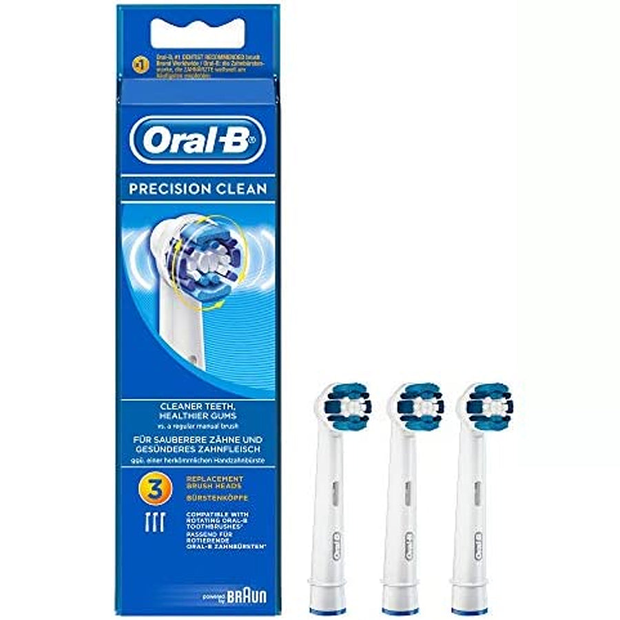 Oral B Tooth Brush Heads – EB20 – White (Pack Of 3)