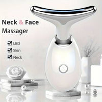 4-in-1 Neck & Face Lifting Massager – EMS Heating Anti-Wrinkle Skin Tightening Device