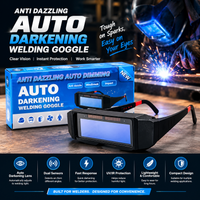 Auto Darkening Welding Goggles with Dual Sensors – Protective Welding Safety Glasses