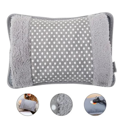 Rechargeable Electric Hot Water Bag | Portable Heating Pad for Pain Relief | Warm Compress Heat Therapy Pillow for Back, Neck, Joint & Menstrual Cramps