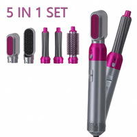 5 in 1 Hot Air Styler – Hair Dryer, Curler, Straightener & Volumizer