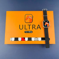 Ultra 7 IN 1 Smart Watch 2.1 Inch Full HD Screen Series 8 Wireless Charging 7 Straps Waterproof