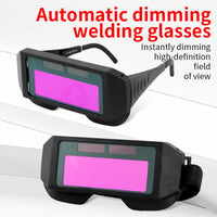 Auto Darkening Welding Goggles with Dual Sensors – Protective Welding Safety Glasses
