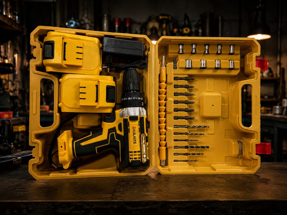 48V Cordless Drill Machine Kit - 29PCS Professional Tool Set