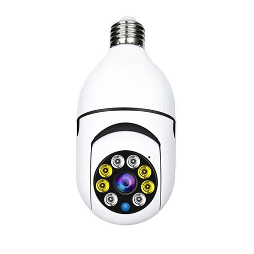 Smart Wi-Fi Bulb Security Camera - 1080P HD with Night Vision