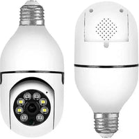 Smart Wi-Fi Bulb Security Camera - 1080P HD with Night Vision