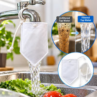 Tap Water Filter Bag – Reusable Faucet Filter for Dirt, Rust, Sand & Impurities 💧
