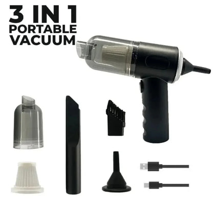 3-in-1 Car Vacuum Cleaner
