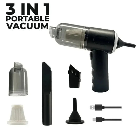 3-in-1 Car Vacuum Cleaner