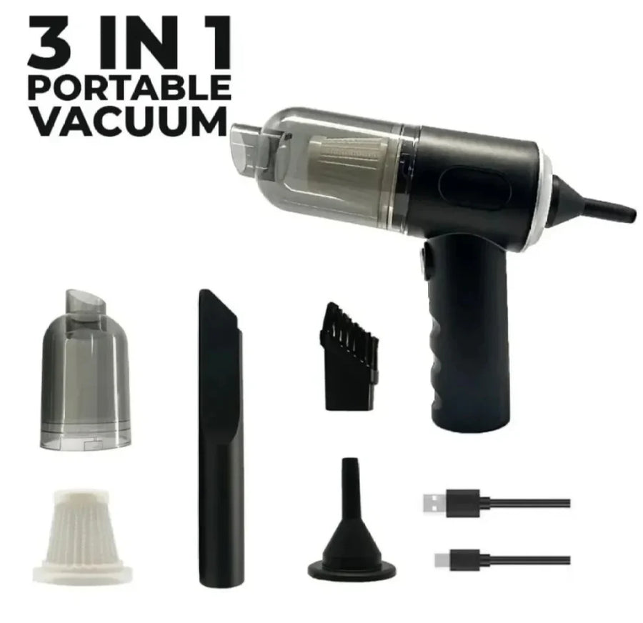 3-in-1 Car Vacuum Cleaner