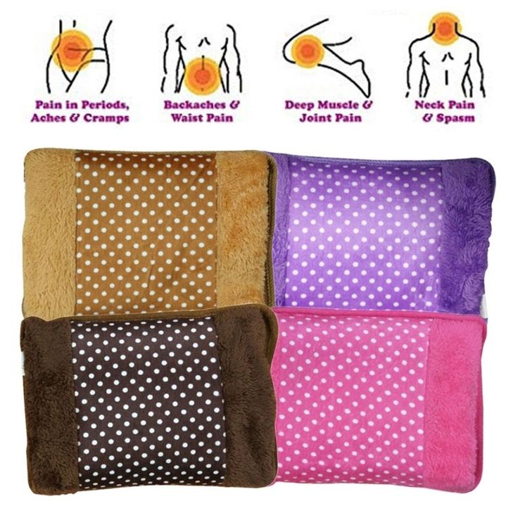 Rechargeable Electric Hot Water Bag | Portable Heating Pad for Pain Relief | Warm Compress Heat Therapy Pillow for Back, Neck, Joint & Menstrual Cramps