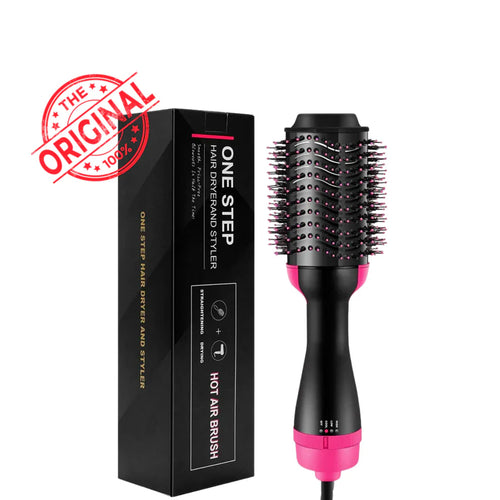 One Step Hot Air Brush Dryer & Straightener