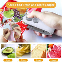 Mini Bag Sealer Machine – Portable Heat Sealer for Food Storage Bags
