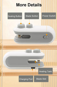 Mini Bag Sealer Machine – Portable Heat Sealer for Food Storage Bags