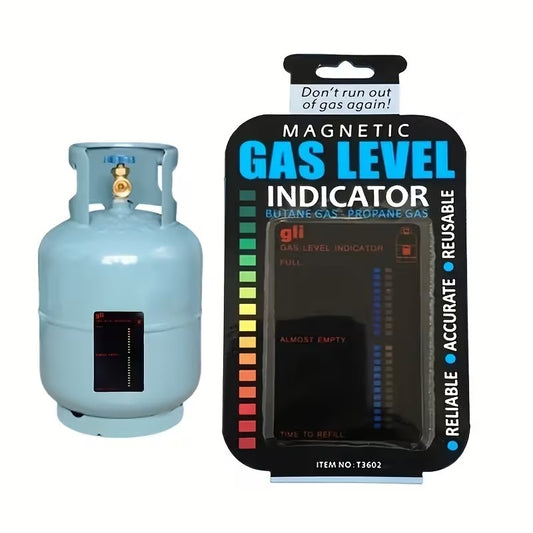Magnetic Gas Level Indicator – Reusable Propane & Butane Tank Gauge