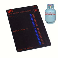 Magnetic Gas Level Indicator – Reusable Propane & Butane Tank Gauge