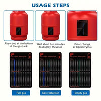 Magnetic Gas Level Indicator – Reusable Propane & Butane Tank Gauge