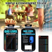Magnetic Gas Level Indicator – Reusable Propane & Butane Tank Gauge