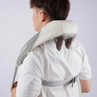 Electric Neck and Shoulder Massager with Heat – Deep Tissue Shiatsu Pain Relief Device