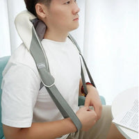 Electric Neck and Shoulder Massager with Heat – Deep Tissue Shiatsu Pain Relief Device