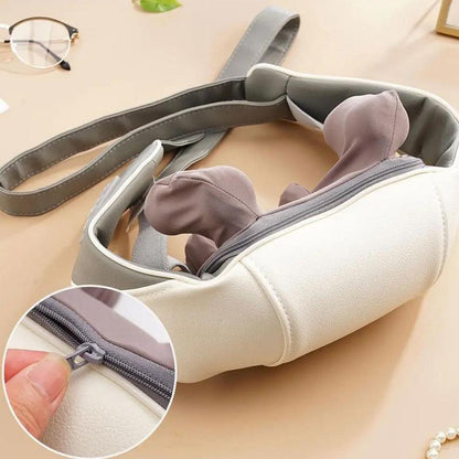 Electric Neck and Shoulder Massager with Heat – Deep Tissue Shiatsu Pain Relief Device