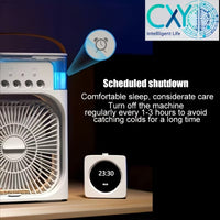 Portable Air Cooler Fan with Water Tank – Mini AC with 5 Spray Modes