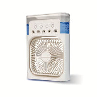 Portable Air Cooler Fan with Water Tank – Mini AC with 5 Spray Modes