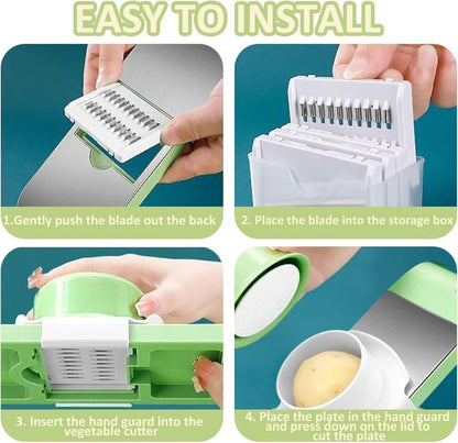 5 in 1 Multi-Function Vegetable Cutter