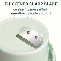 Manual Ice Shaver & Hand Crank Ice Crusher Machine