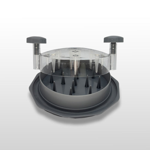 Compact Manual Food Chopper | 18cm Vegetable & Onion Cutter | Space Saving Kitchen Chopper