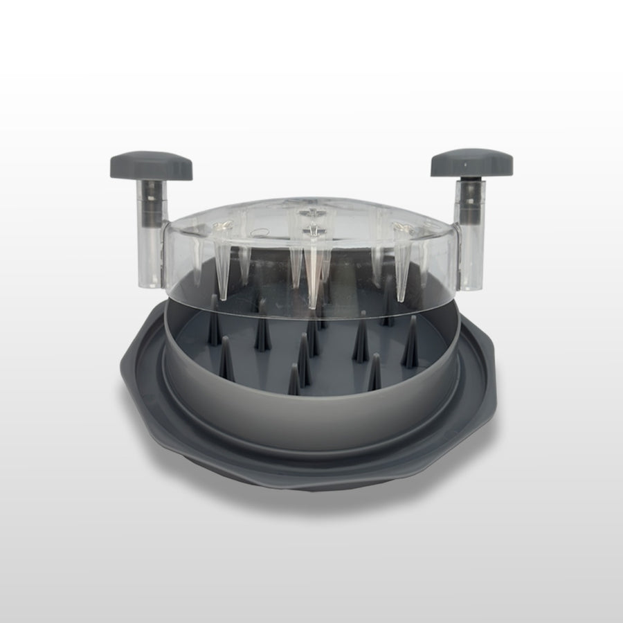 Compact Manual Food Chopper | 18cm Vegetable & Onion Cutter | Space Saving Kitchen Chopper