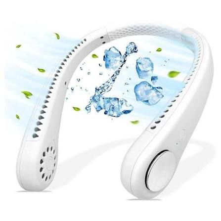 Portable Neck Fan – Rechargeable Hands-Free Cooling Fan
