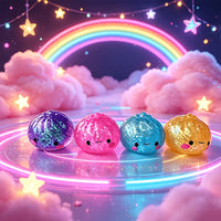 Cute Glitter Squishy Stress Relief Toy – Soft Kawaii Squeeze Ball for Kids & Adults