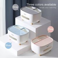 ECOCO Waterproof Wall Mounted Tissue Box with Phone Holder