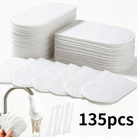 Pack of 10 Universal Faucet Water Purifier Filter Attachment – 360° Splash-Proof Tap Filter for Kitchen & Bathroom