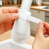 Pack of 10 Universal Faucet Water Purifier Filter Attachment – 360° Splash-Proof Tap Filter for Kitchen & Bathroom